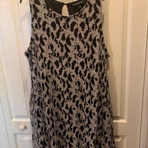 Embroidered Lane Bryant dress